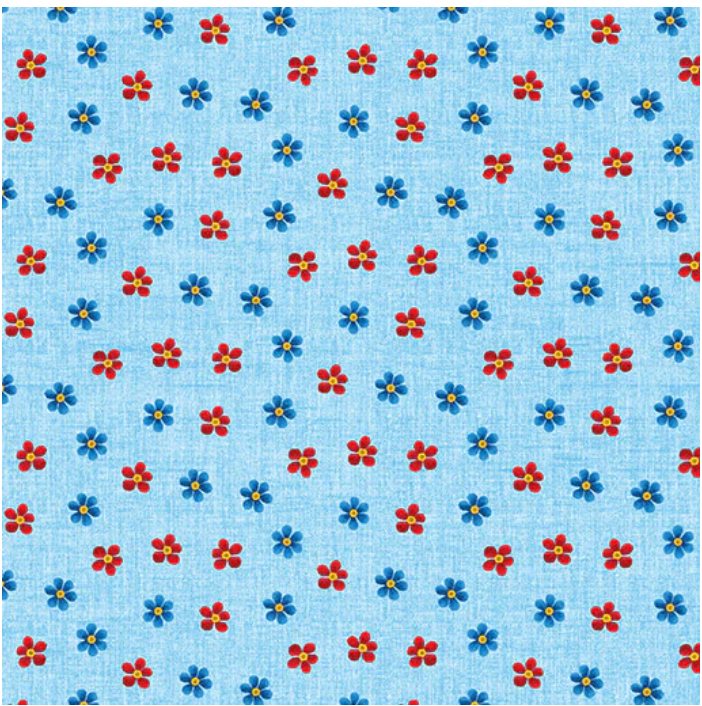 Something to Crow About - Petal Flower Sky 16084-50 by Benartex