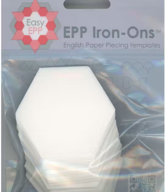 EPP Iron-Ons - 1 Inch Hexi's by HNK Quilting Pkg of 1000