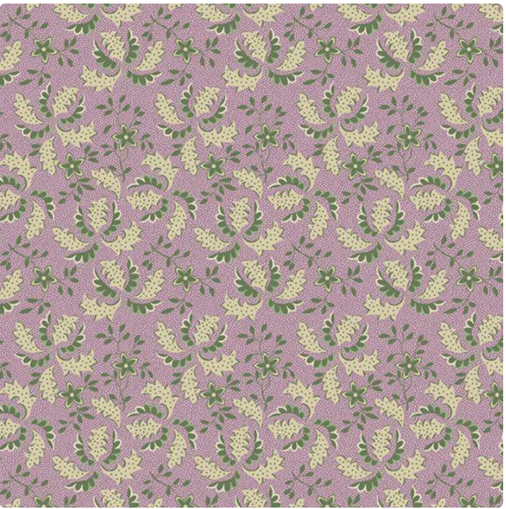 Vivienne - Floppy Fern - Lilac by Marcus Fabrics