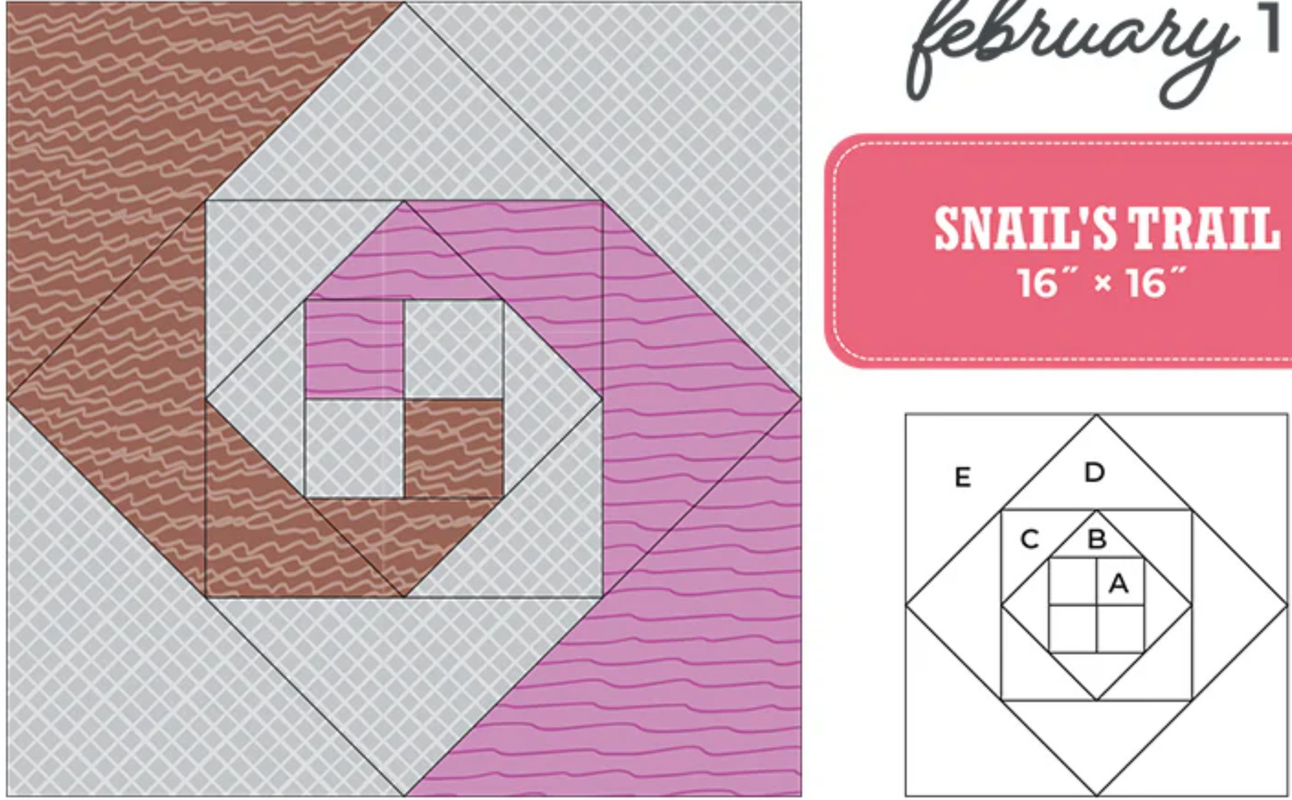 Quilter's New Perpetual Block-A-Day Calendar by C & T Publishing