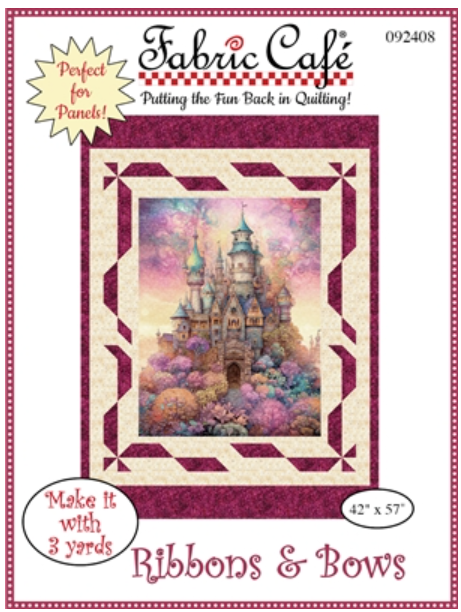 Fabric Cafe - Ribbons & Bows - 3 Yard Quilt