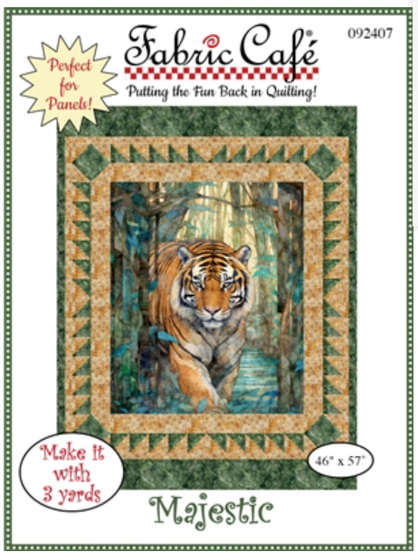 Fabric Cafe - Majestic - 3 Yard Quilt