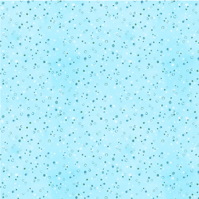 Underwater Wonders - Bubbles All Over Light Blue 36297 470 by Wilmington Prints