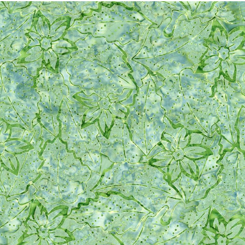 Tonga Batiks - Pearled Floral Lawn B1938 by Timeless Treasures
