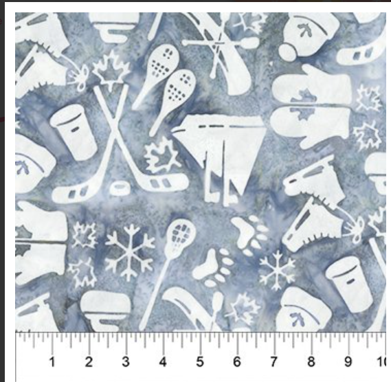 Outdoor Adventure - Tossed Sports Smoke 83300-92 by Banyan Batiks