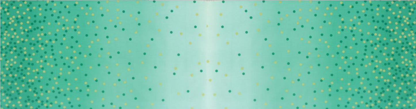 Best Ombre - Confetti Metallic Teal #1 - 10807 31M by Moda