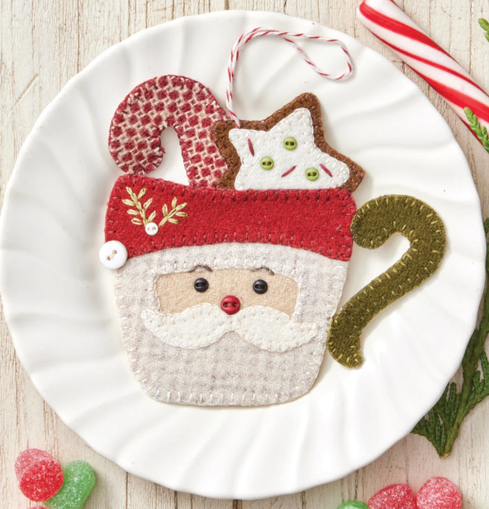 Saint Nick Cocoa Mug Ornament by Buttermilk Basin