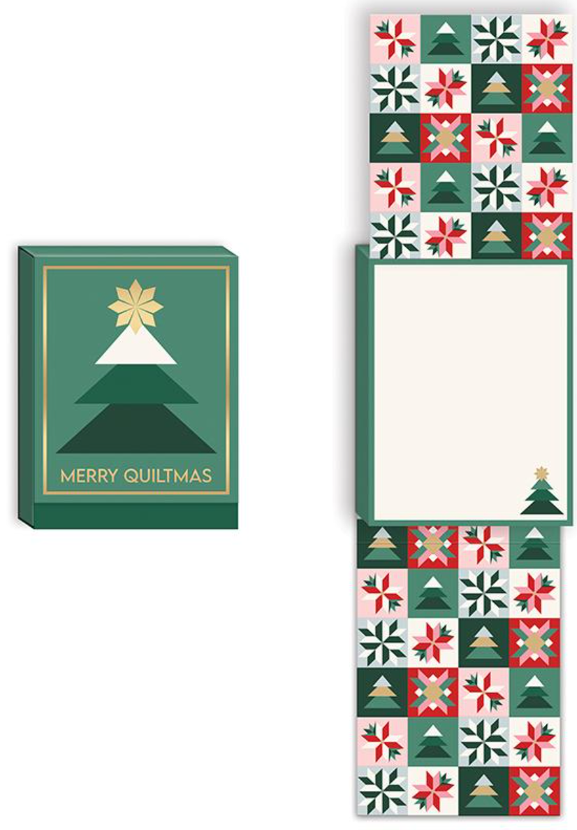 Notepad by MODA - Christmas Quilts - Tree