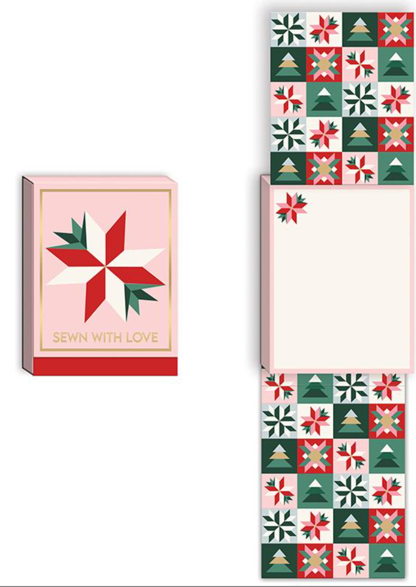 Notepad by MODA - Christmas Quilts - Sewn With Love 