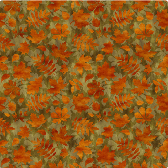 Autumn Celebration - Leaves 6AUT2 by Jason Yenter for In the Beginning Fabrics
