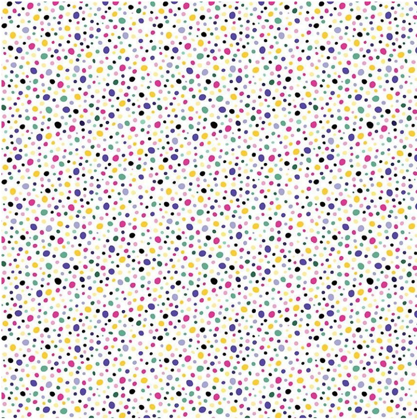 Dots on White - Multi DLW2979 by Dear Stella