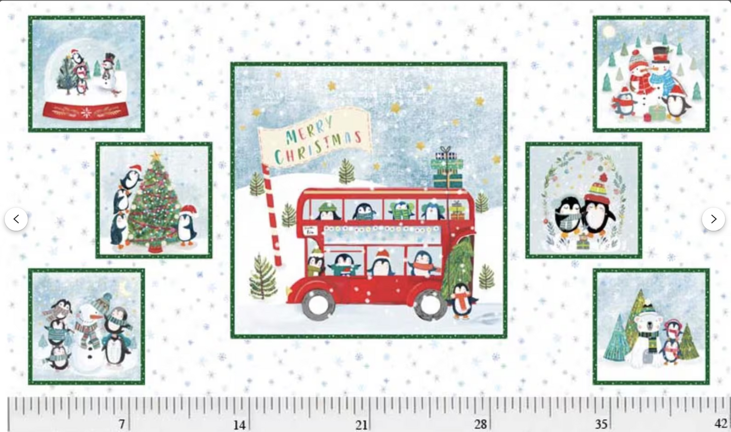 Winter Waddles - by Sally Darby for P&B Textiles (139)