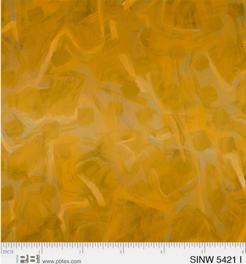 Spring in the North Woods - Painted Texture 05421 by P&B Textiles