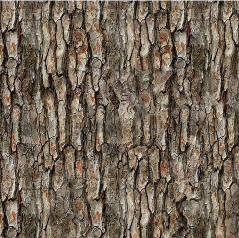 Earthly Delights - Brown Bark 2600-31329-A by QT Fabrics