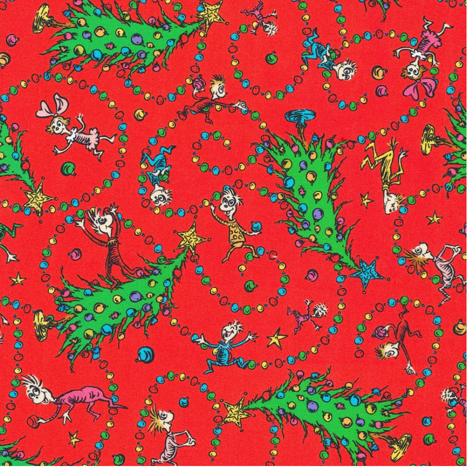 How the Grinch Stole Christmas - Holiday Tree ADED-22569-223 by Dr. Seuss Enterprises for Robert Kaufman