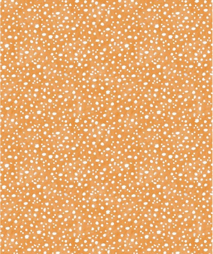 Connect the Dots - Orange 39724 881 by Wilmington Prints