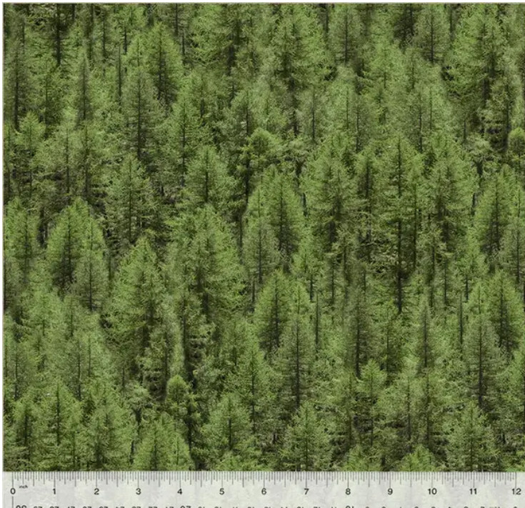 Landscapes - Evergreen Multi 52115D-X by Windham Fabrics