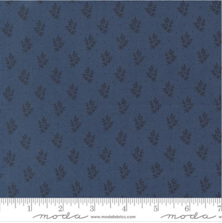 American Gatherings III - Primitive Gatherings Nautical Blue 49327 14 by Moda