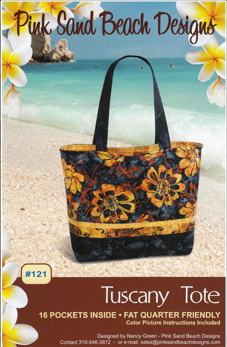 Tuscany Tote Pattern by Pink Sands Designs