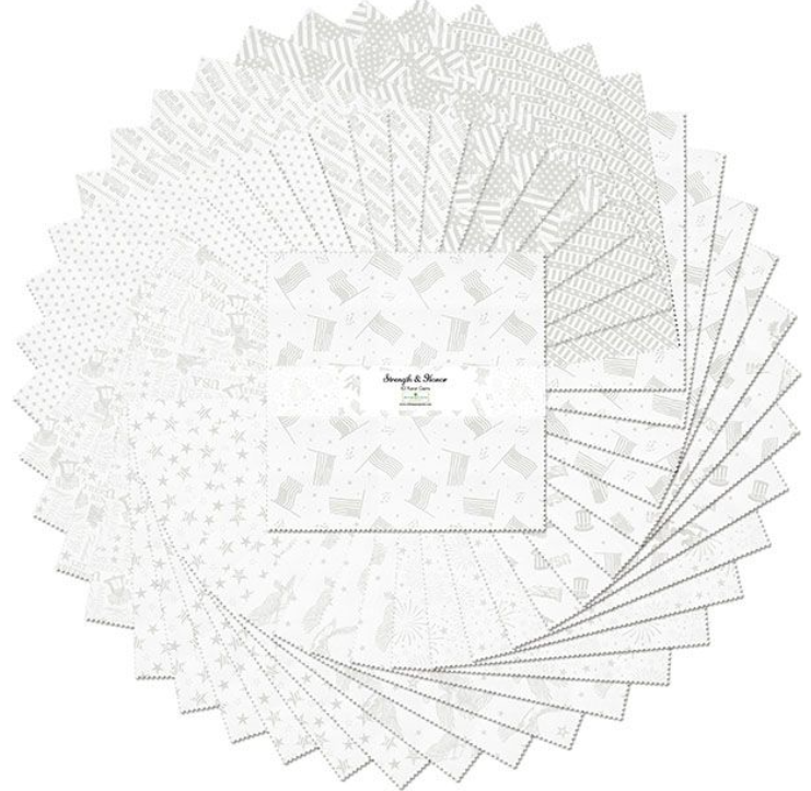 Strength & Honor - 10 Karat Gems - 10" Squares Pk of 42 512-34-512 by Wilmington Prints