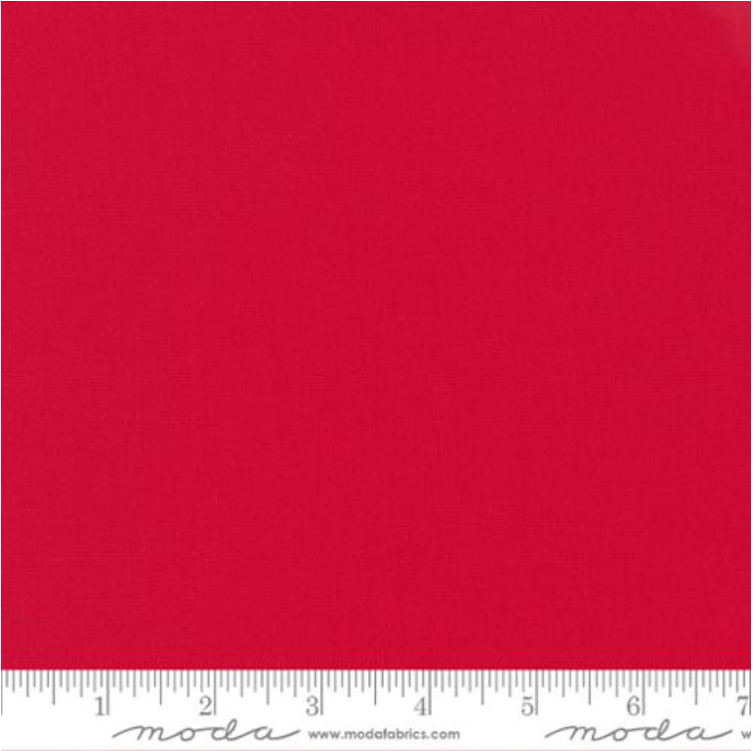Bella Solids - Betty Red 9900 123 by Moda