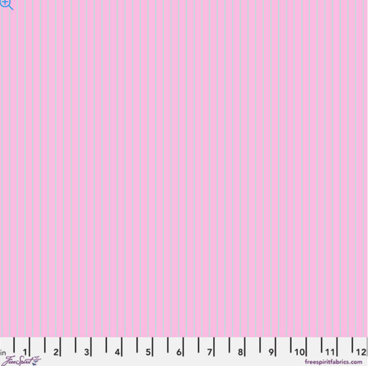 Tula Pink Tiny Stripes - Petal by Free Spirit