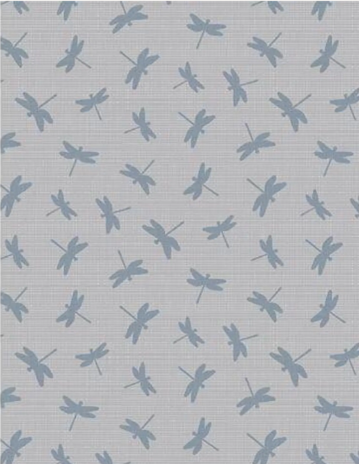 Lake Retreat - Dragonfly Toss 59038-944 by Wilmington Prints