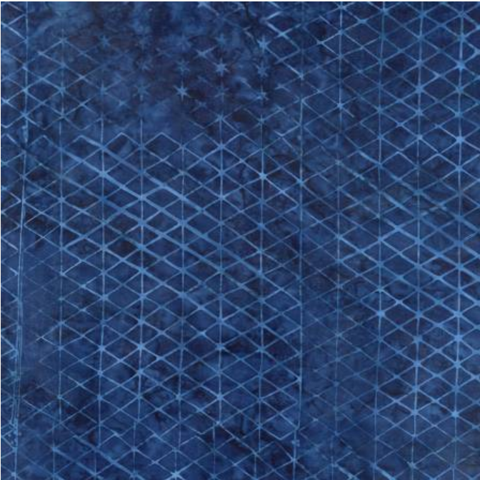 Tonga Batiks - Valor Blue Diamonds B2020 by Timeless Treasures