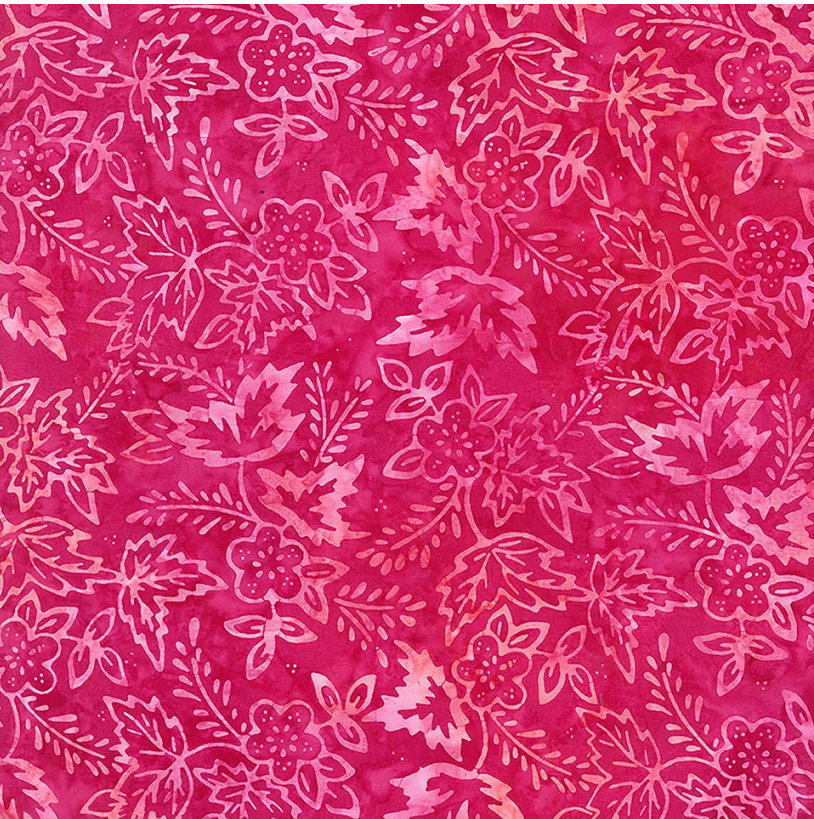 Tonga Batiks - Peony Flower Power B6865 by Timeless Treasures