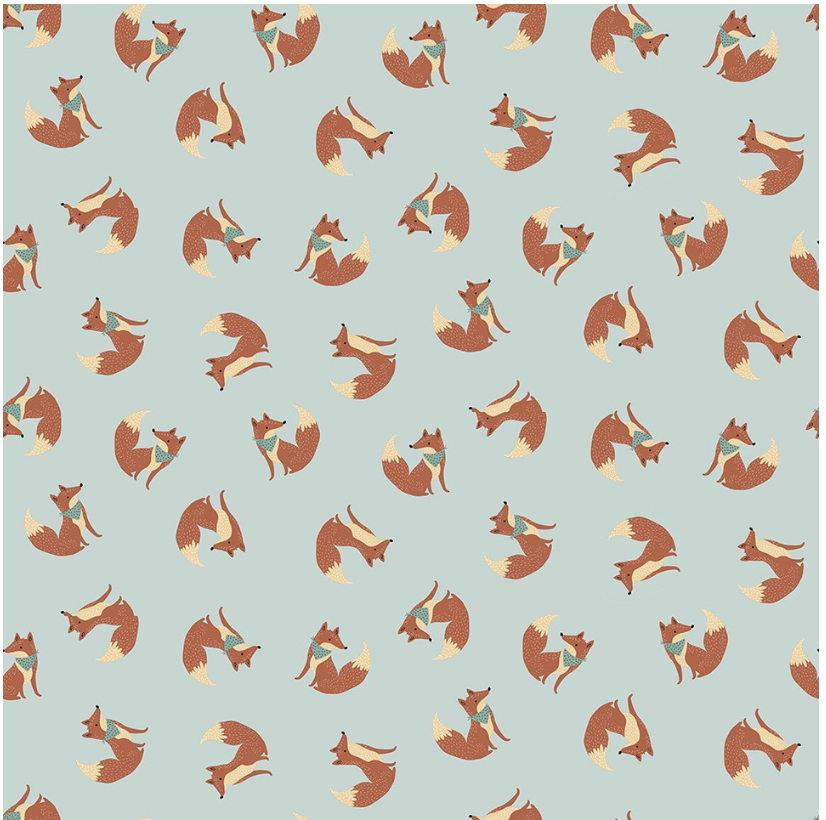 Alphabet City - Flint Hey Foxy D3223 by Dear Stella