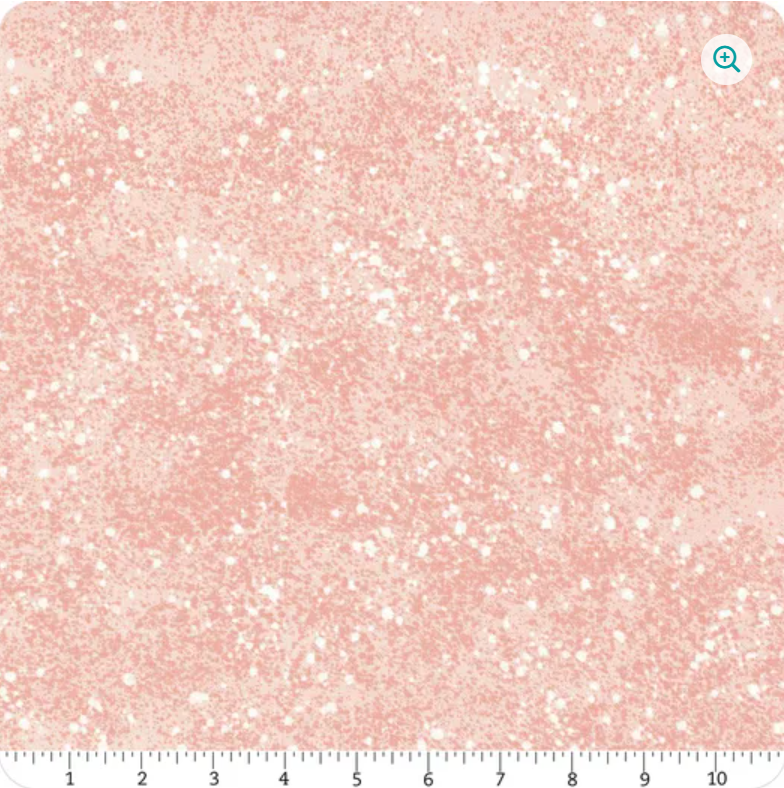 Rainbow Dreams - Pink Splatter Texture 43025-313 by Wilmington Prints