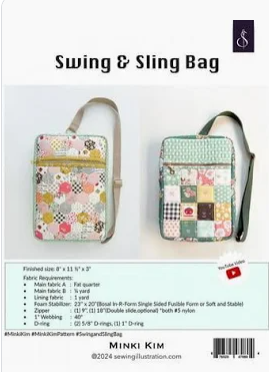 Weekend Sling Bag Pattern by Minki Kim