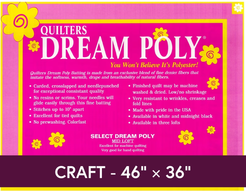 Quilters Dream Poly Select - Mid Loft - Craft