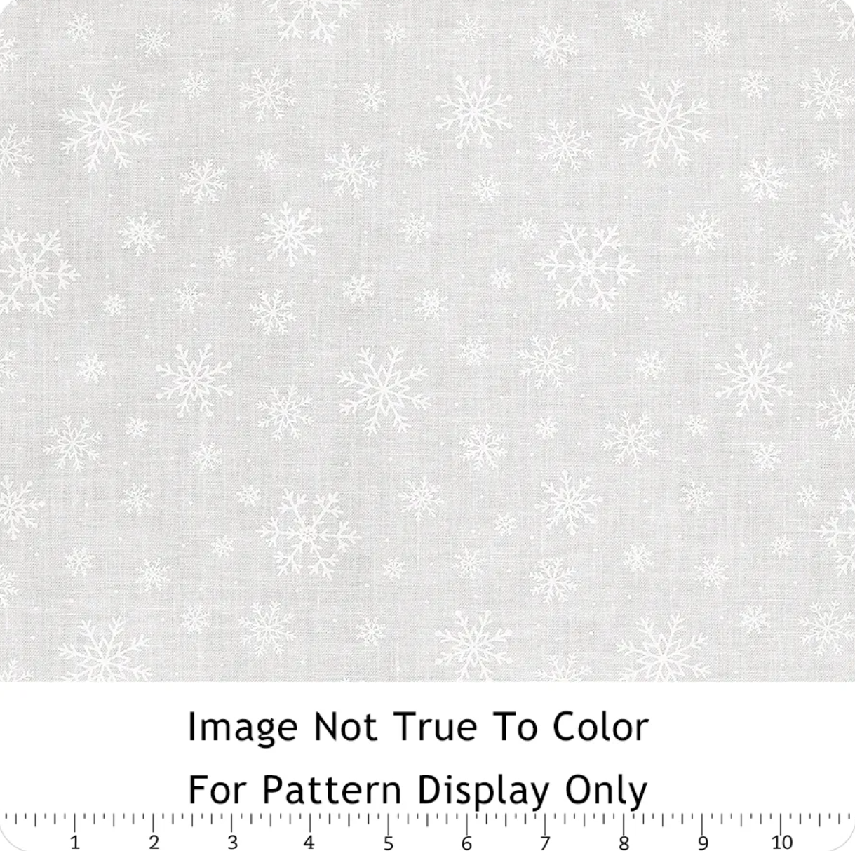 White on White Snowflakes - Stocking Stuffers 2 39169-100 by Wilmington Fabrics