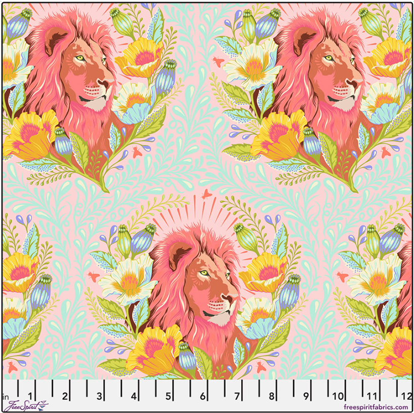 Tula Pink Everglow - Good Hair Day - Lunar by Free Spirit