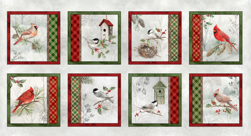 Winter Song Panel by P & B Textiles (165)