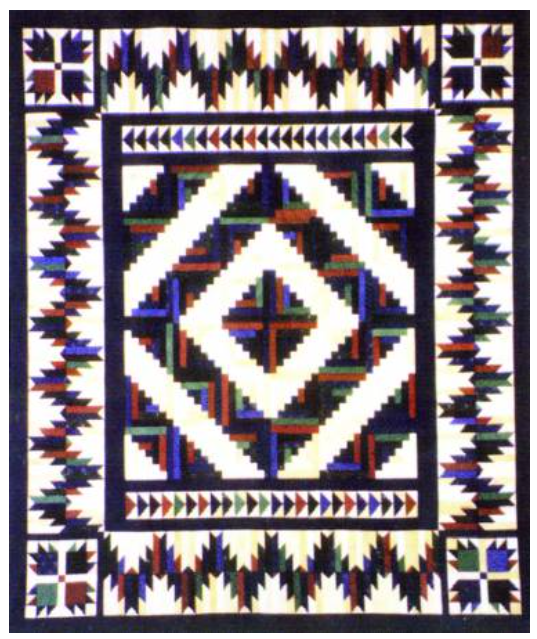 Bear Mountain Cabin Quilt Pattern by Glad Creations, Inc.