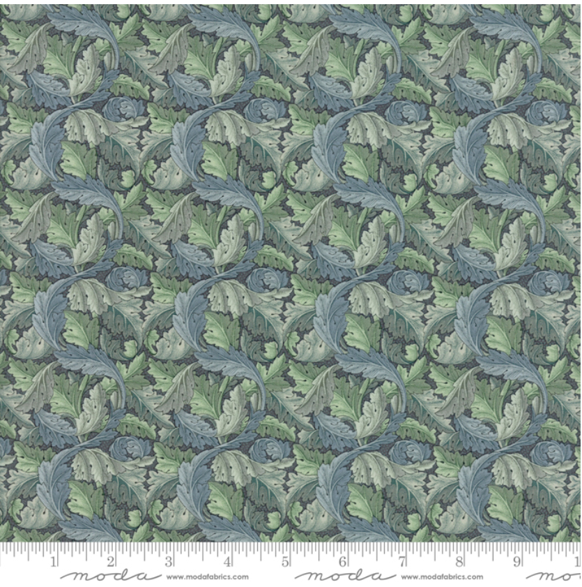 William Morris 2017 - Sea Foam V & A Museum 7304 18 by Moda