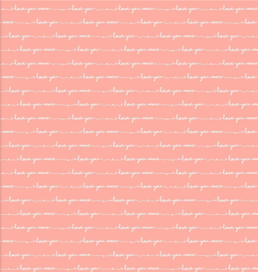 Pop the Bubbly - I Love You More 24681 by 3 Wishes Fabric