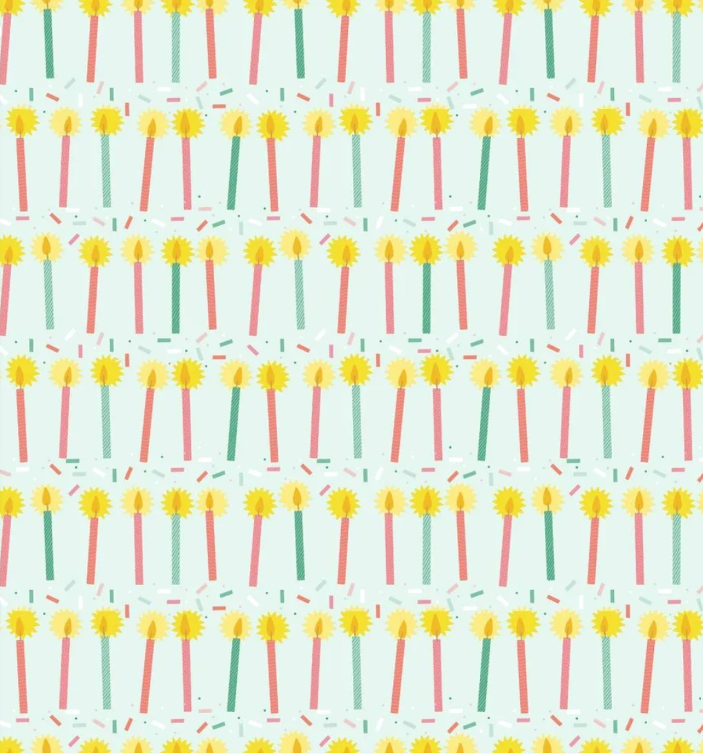Party Time 1 - Make a Wish 24690-W by 3 Wishes Fabric 