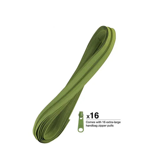 Zippers by the Yard by Annie - Olive #003