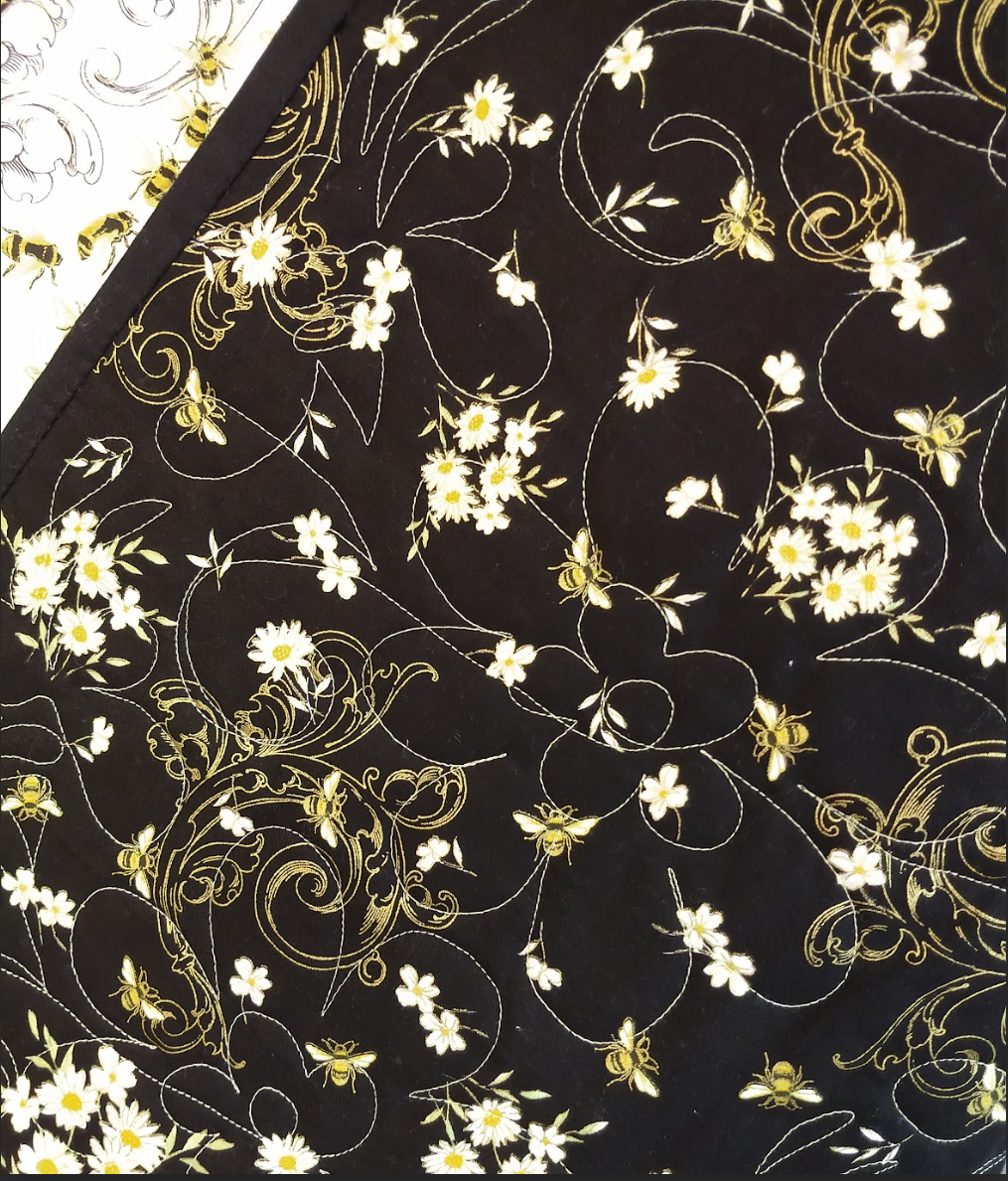 Finished Quilt - Save the Bees Quilt