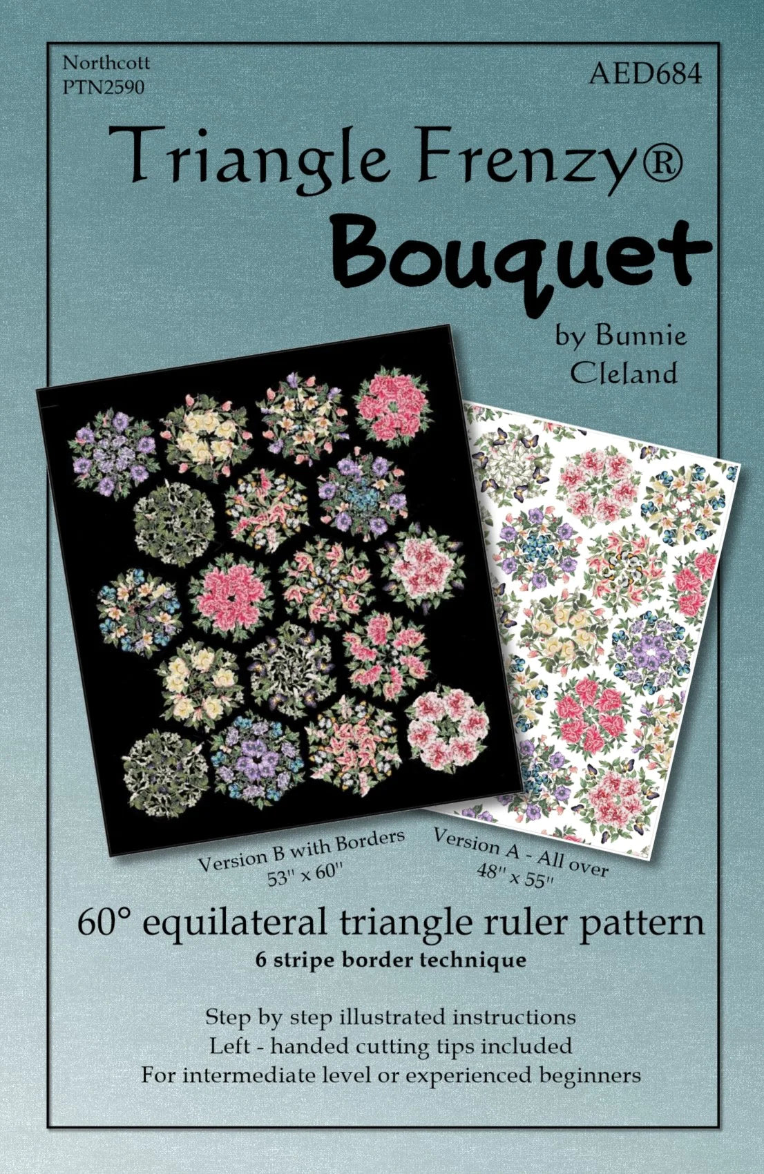 Triangle Frenzy Bouquet by Bunnie Cleland