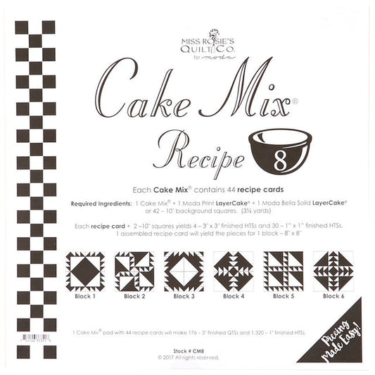 Cake Mix Recipe 8 by Moda