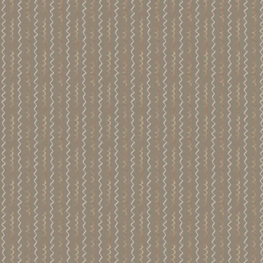 Sweet Lullaby - Stripe - Grey - By Camelot Fabrics