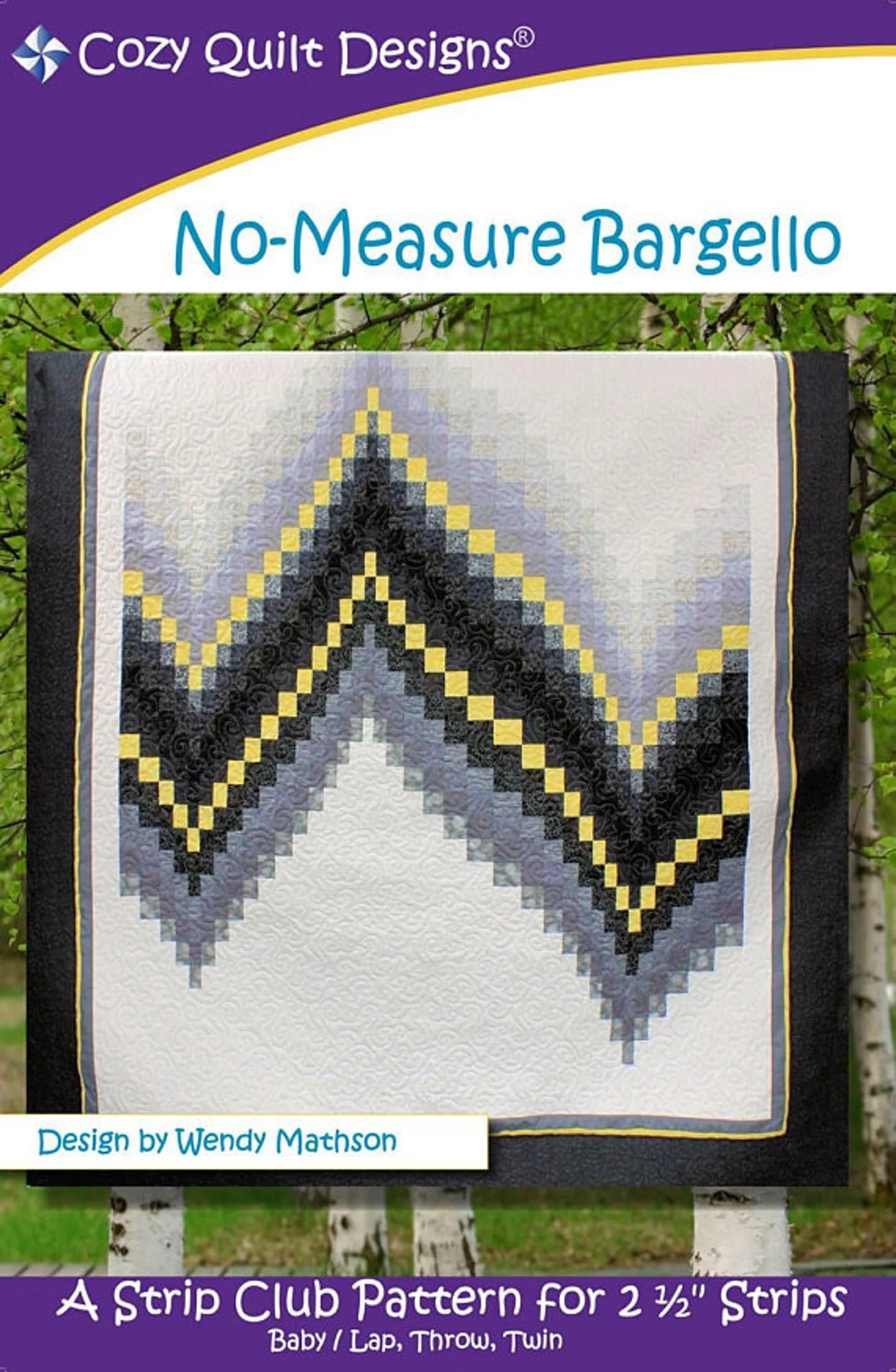 No-Measure Bargello Pattern By Cozy Quilt Designs