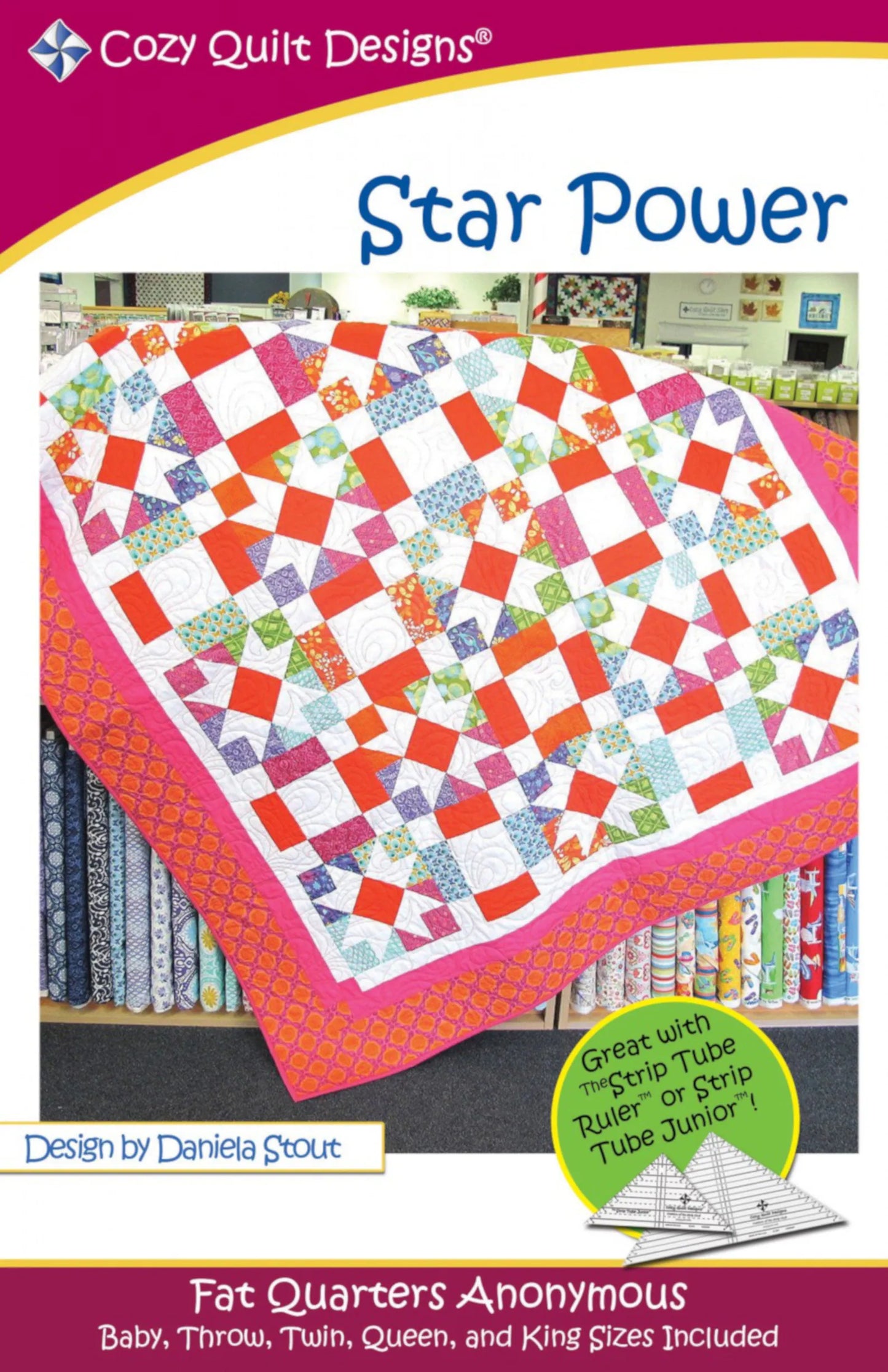 Star Power by Daniella Stout for Cozy Quilt Designs