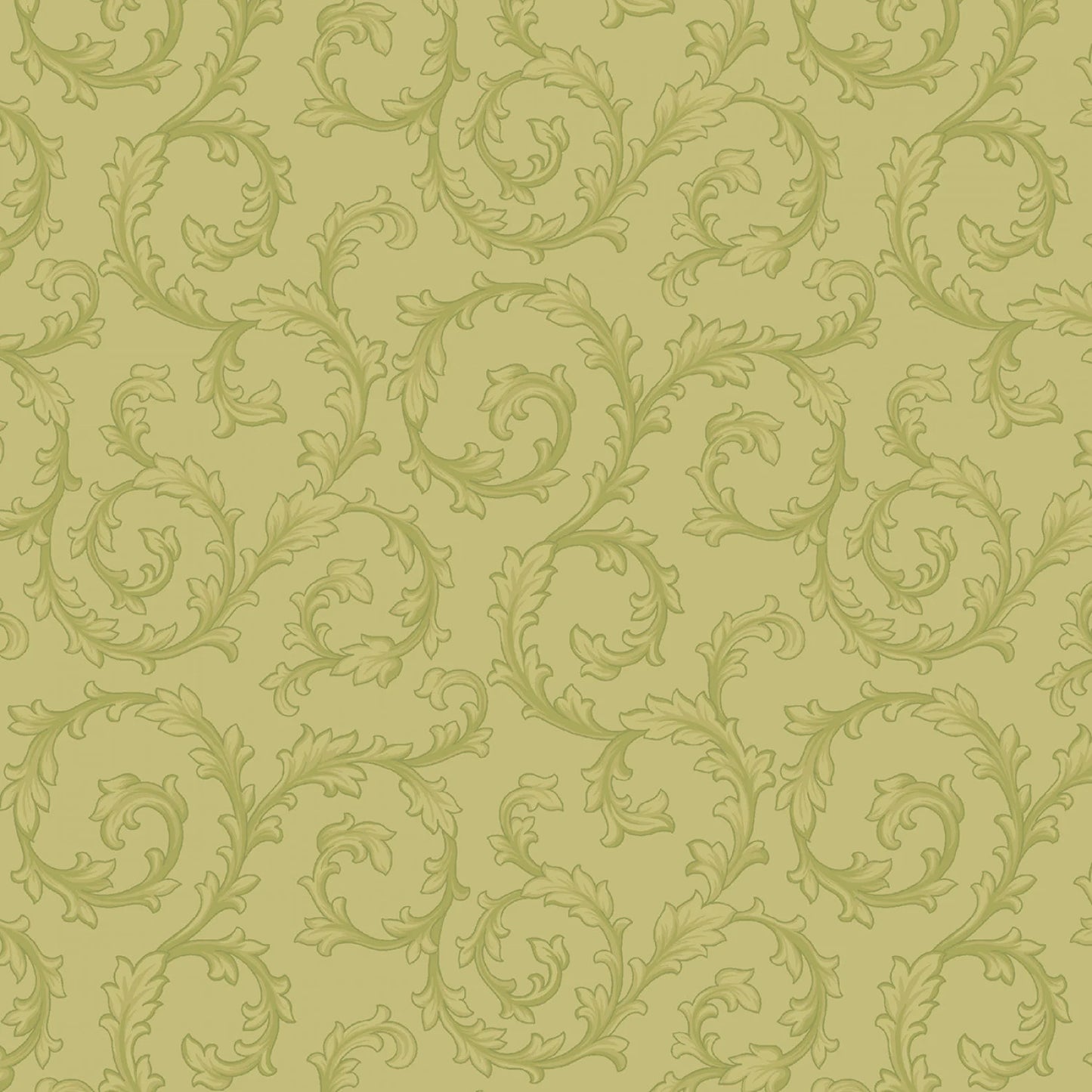 Midnight Meadow - Smithsonian Institution R650845 Sage by Marcus Fabrics