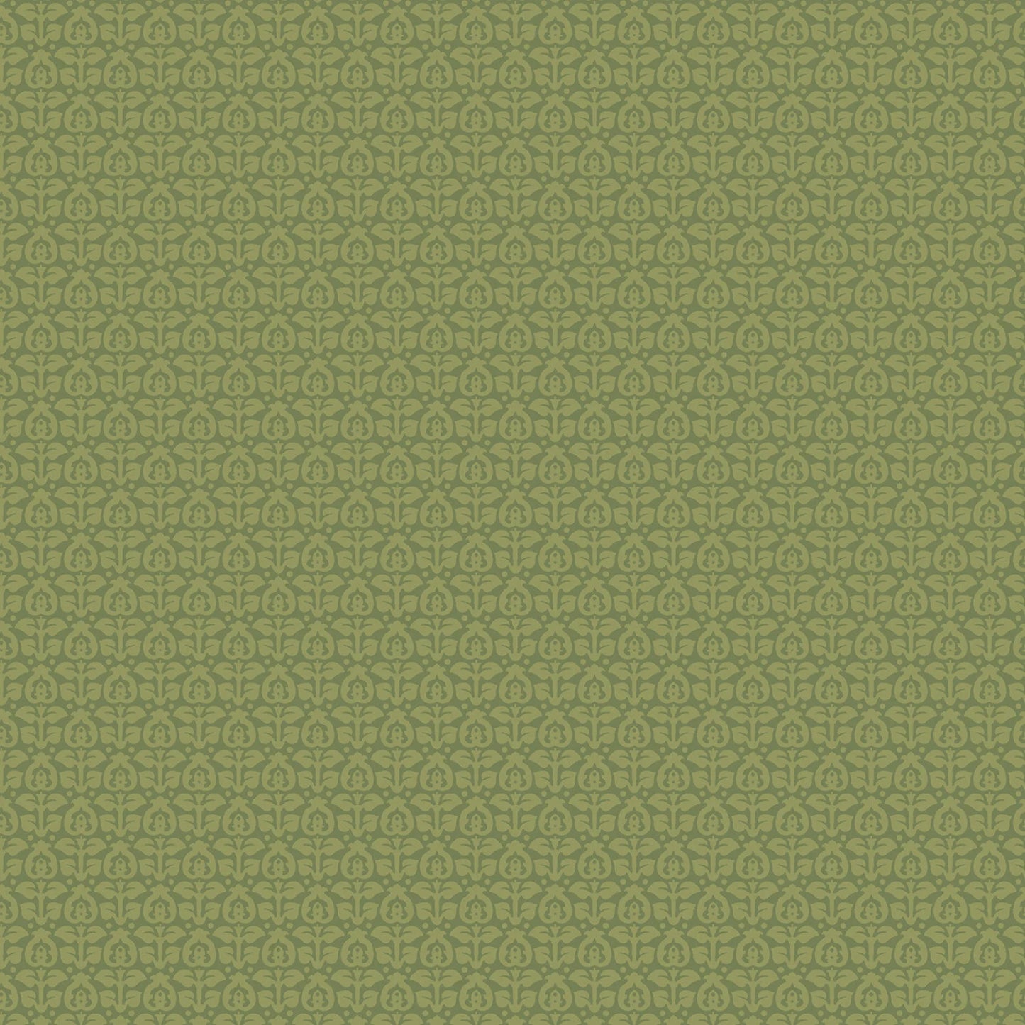 Midnight Meadow - Smithsonian Institution R650846 Green by Marcus Fabrics