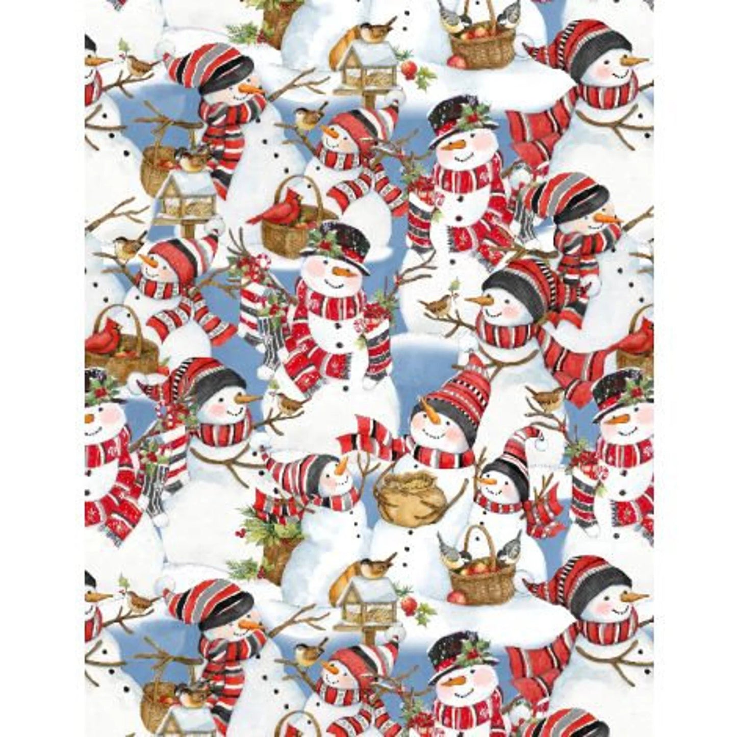 Frosty Frolic - 39854 - 419 by Wilmington Prints